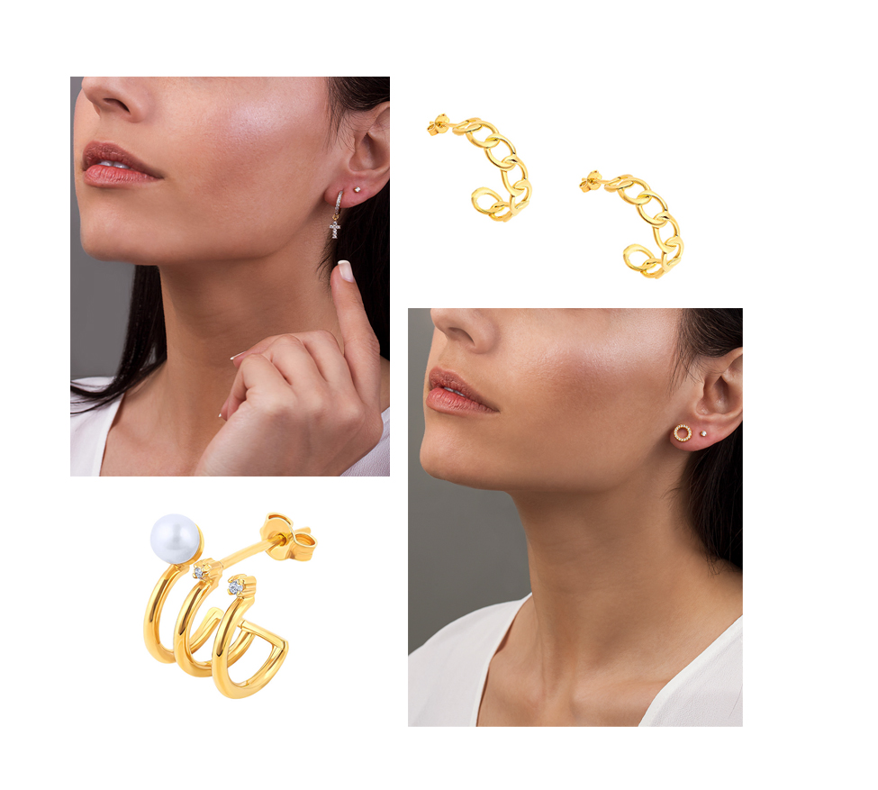 Earrings | Iris Gold - Jewellery Factory